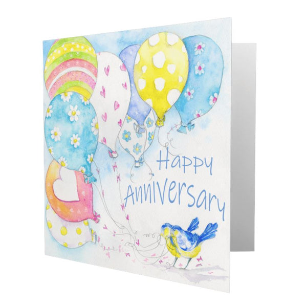 Happy Anniversary Greeting Card designed by artist Sheila Gill