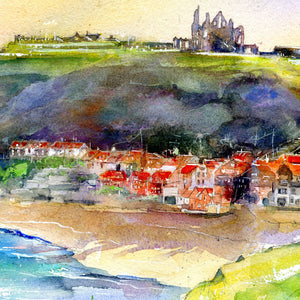 My Two Watercolour Paintings of Whitby, North Yorkshire