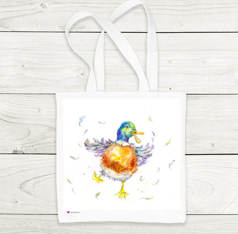 Colourful Duck Tote Bag 
