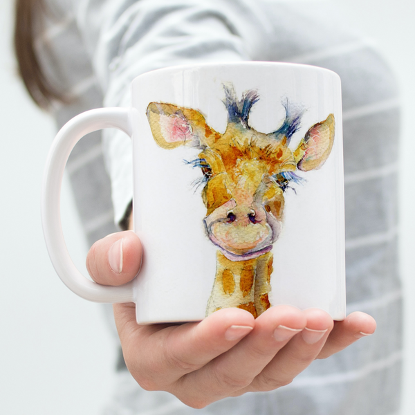 Baby Giraffe Ceramic Mug