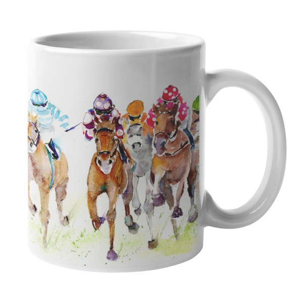 Horse Racing Mug