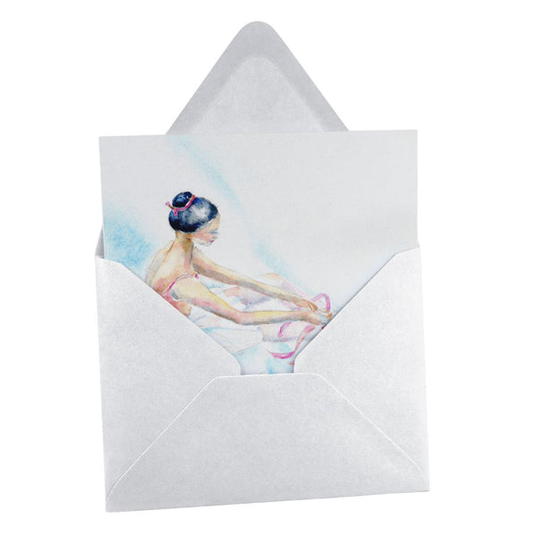 Ballet Dancer Greeting Card