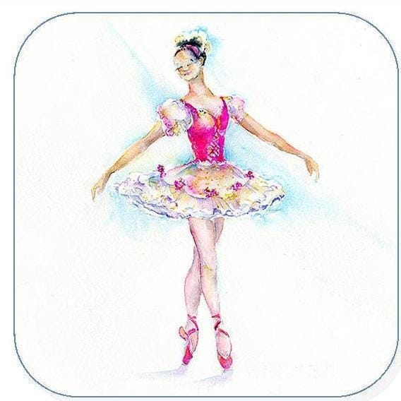 Ballet Dancer Coaster Sheila Gill