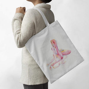 Ballet Slippers Tote Bag Sheila Gill Fine Art 