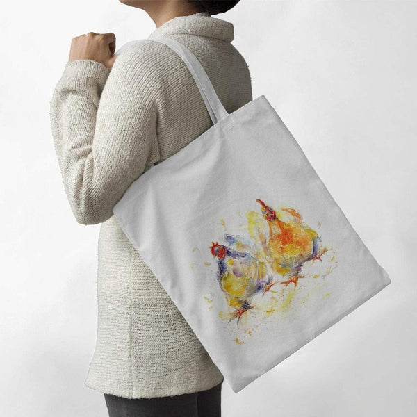 Chicken Tote Bag Sheila Gill Fine Art 