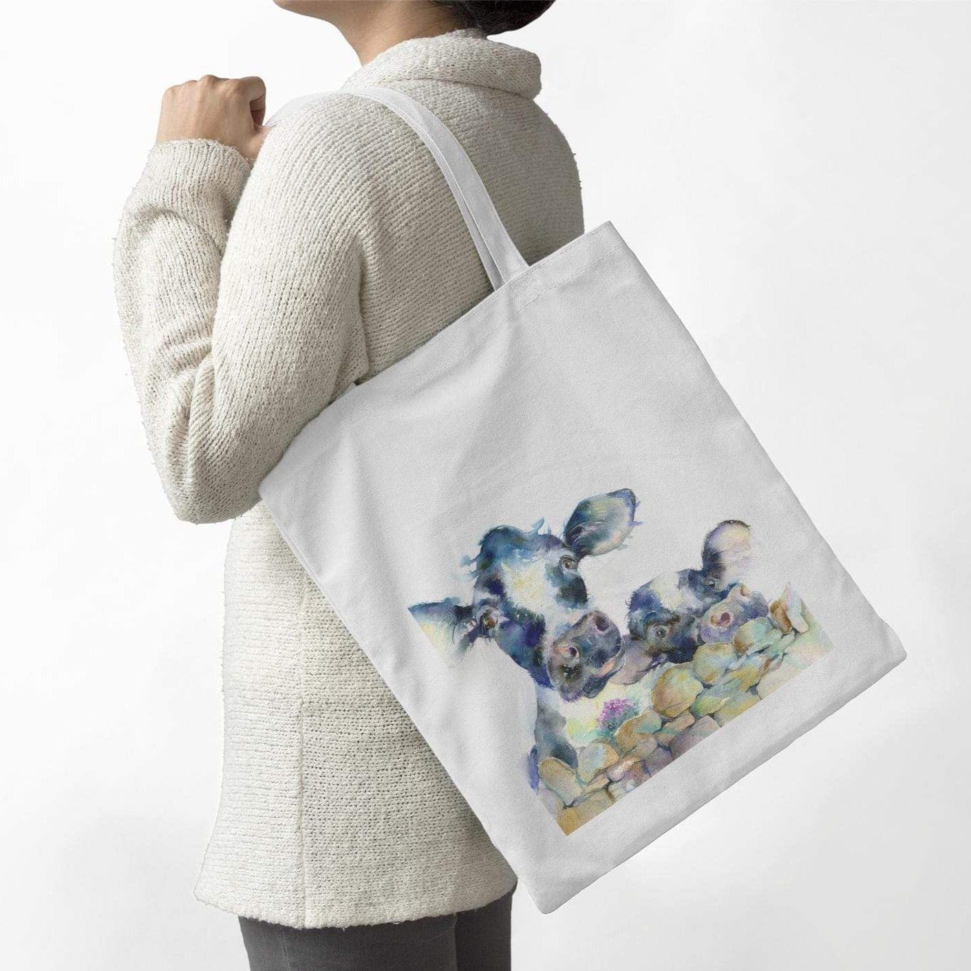 Cow Tote Bag Sheila Gill Fine Art 