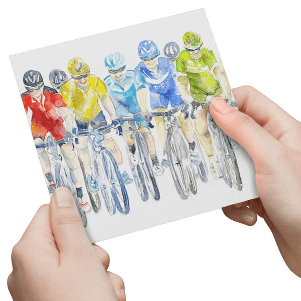 Racing Bike Greeting Card