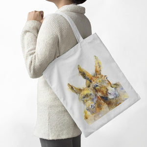 Donkey Tote Bag designed by artist Sheila Gill
