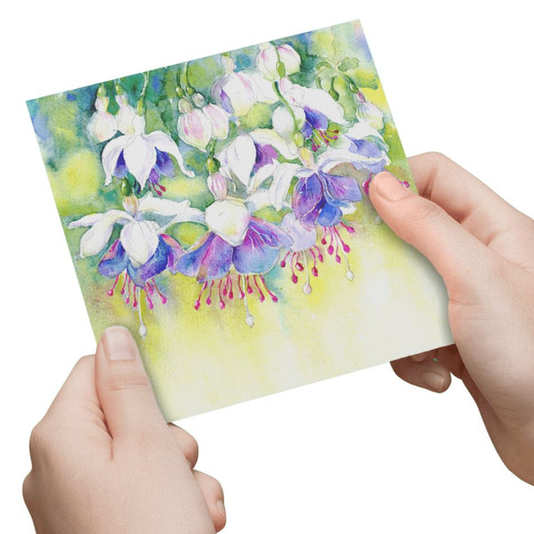 Fuchsias Greeting Card