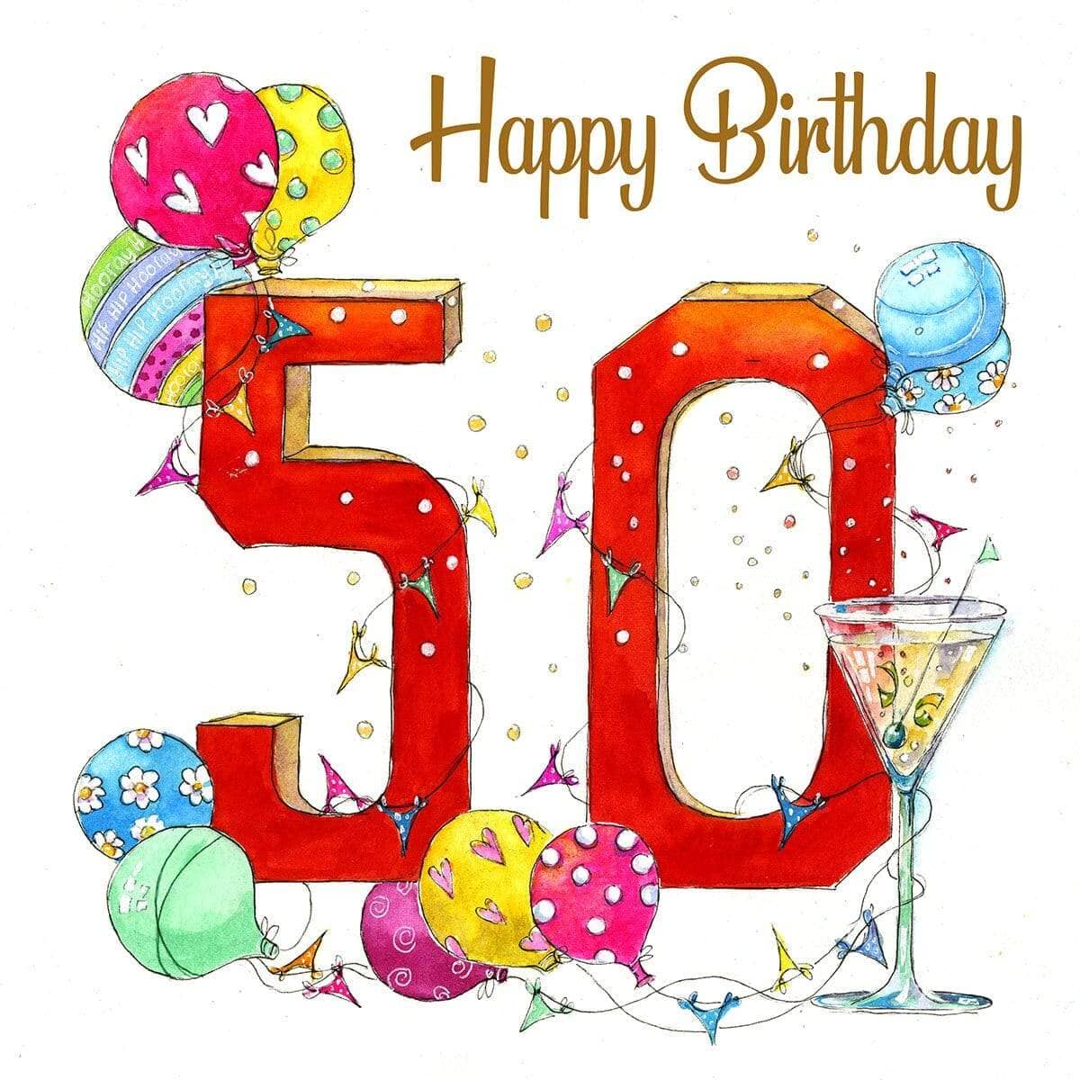 50 & Fabulous: A Birthday Card for the Big 50