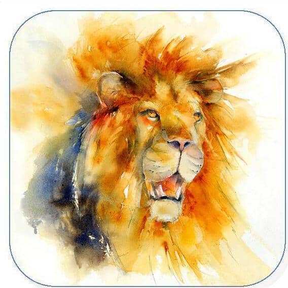 Lion Coaster Sheila Gill Fine Art