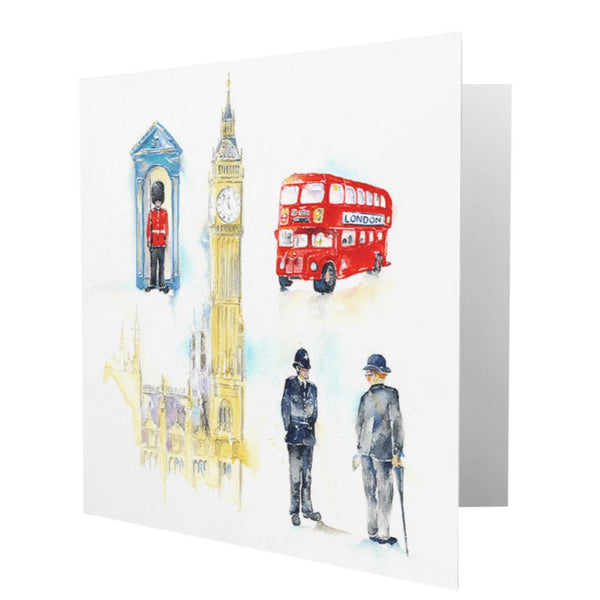 London Greeting Card designed by artist Sheila Gill