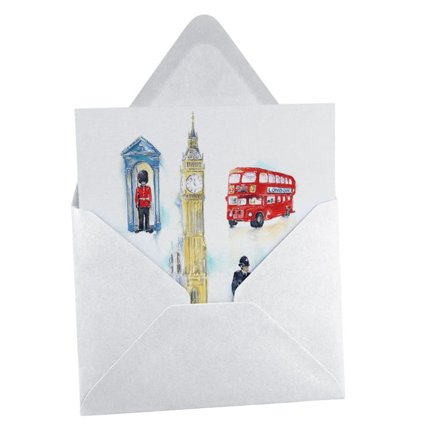 London Greeting Card designed by artist Sheila Gill
