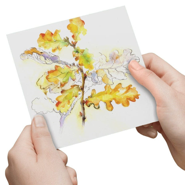 Oak Leaf Card