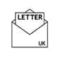 Standard UK letter post symbol Sheila Gill Fine Art
