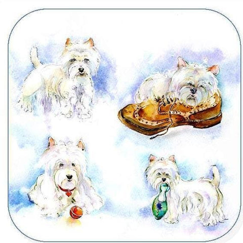 West Highland Terrier Dog Sheila Gill Fine Art