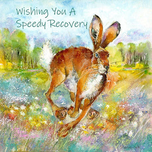 Wishing You A Speedy Recovery designed by artist Sheila Gill